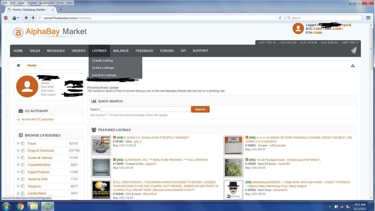 AlphaBay Market: Rise, Fall and Controversial Relaunch